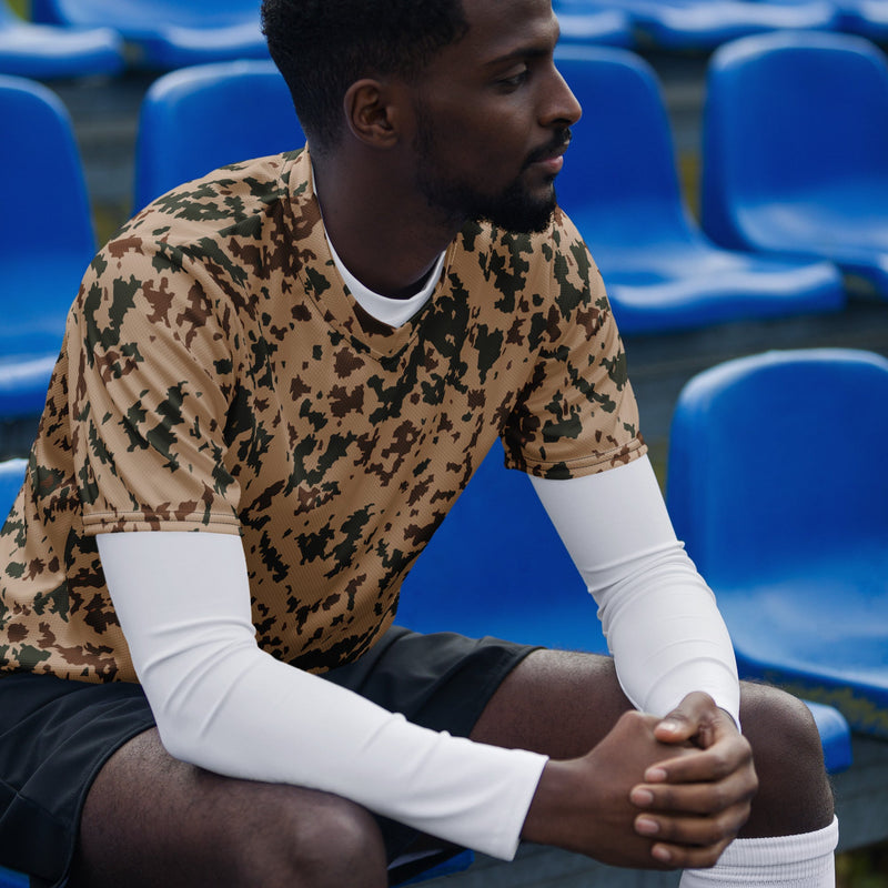 Hellepuku Desert CAMO Unisex Sports Jersey
