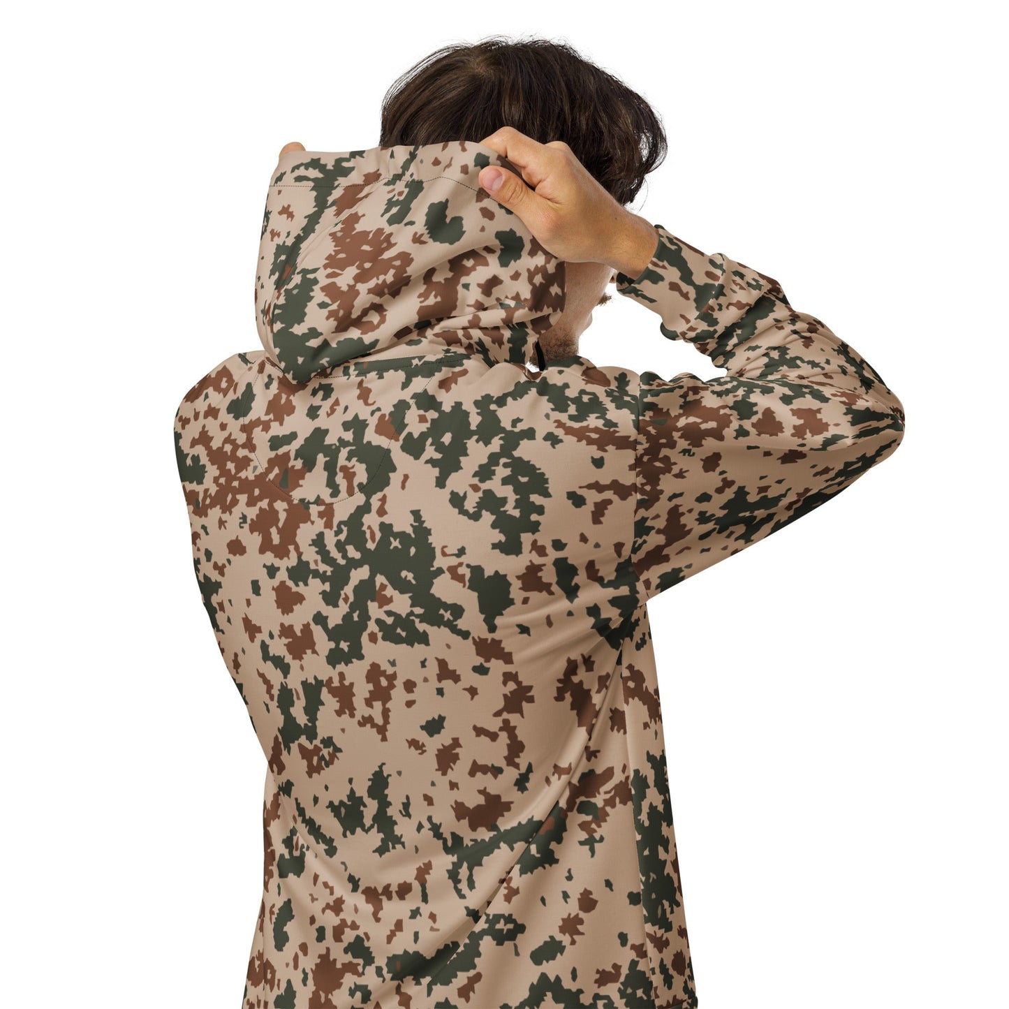 Finnish Hellepuku Desert CAMO Unisex Zip Hoodie
