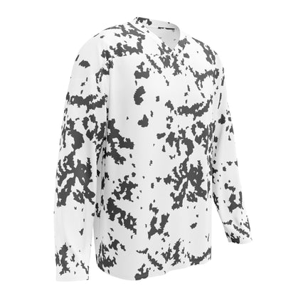 Finnish Lumikuvio Snow CAMO hockey fan jersey Hockey Jerseys