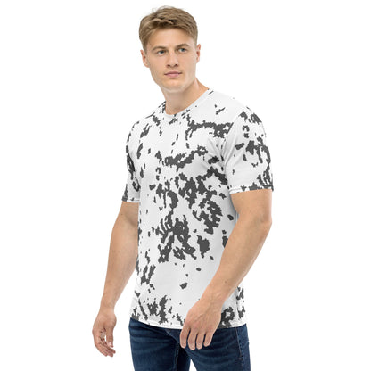 Finnish Lumikuvio Snow CAMO Mens t-shirt - T-Shirts
