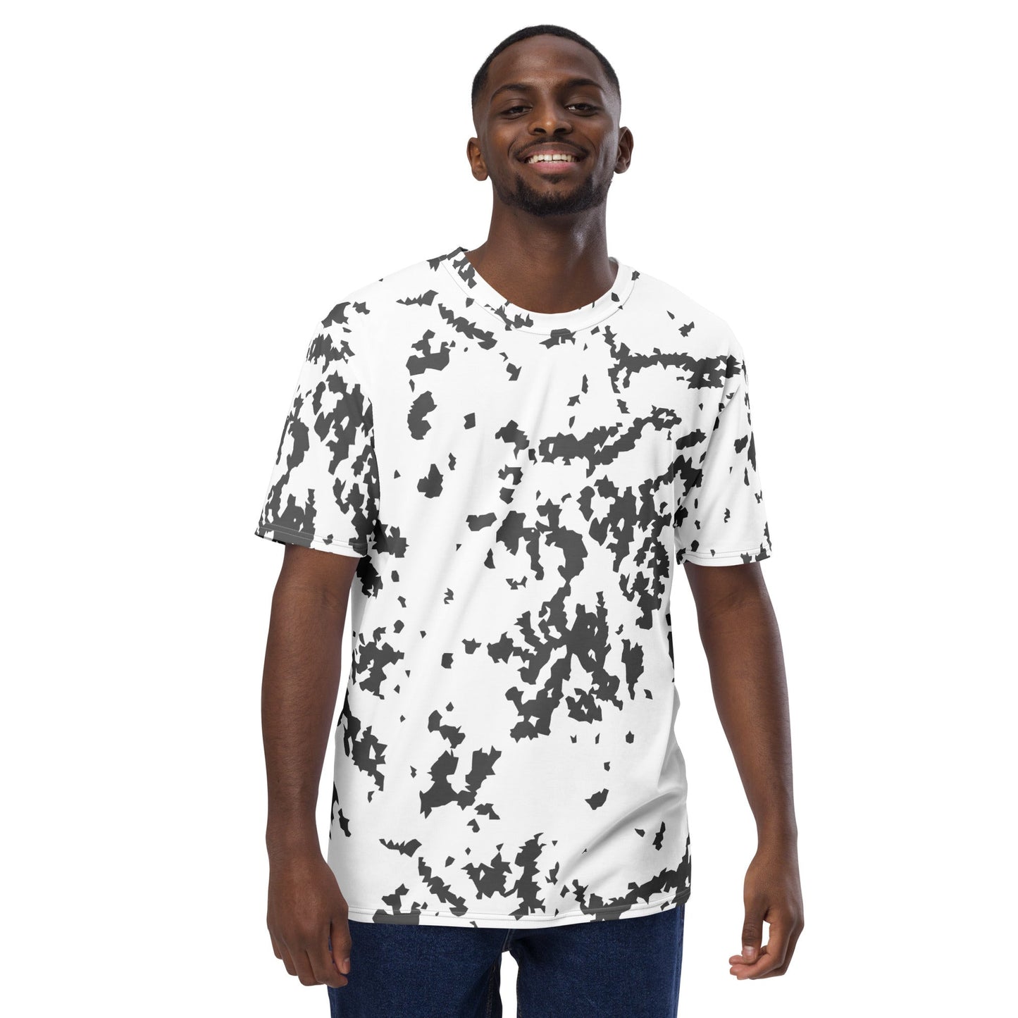 Finnish Lumikuvio Snow CAMO Mens t-shirt - T-Shirts