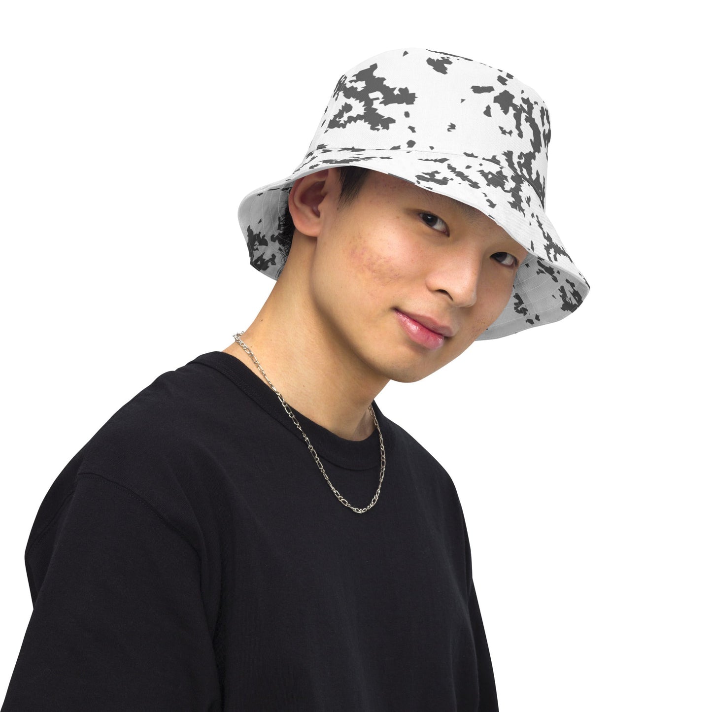 Finnish Lumikuvio Snow CAMO Reversible bucket hat - Bucket Hats