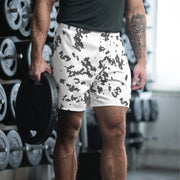 Lumikuvio Snow CAMO Unisex Athletic Long Shorts - XS