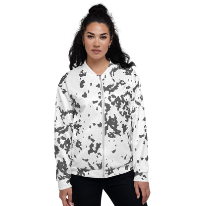 Finnish Lumikuvio Snow CAMO Unisex Bomber Jacket - Jackets