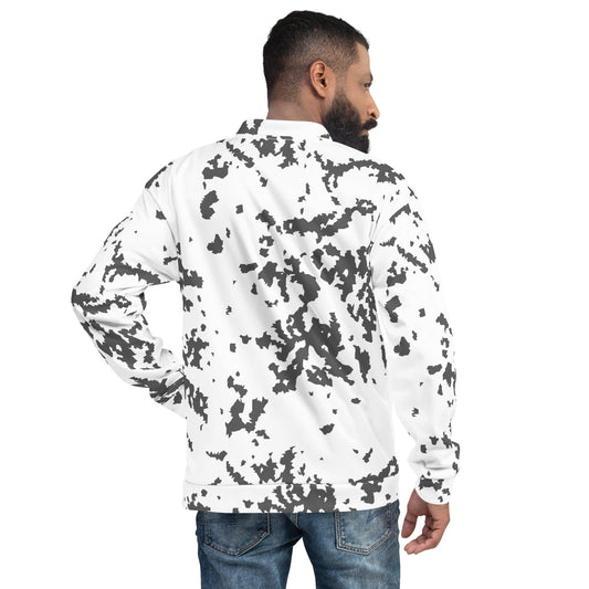 Finnish Lumikuvio Snow CAMO Unisex Bomber Jacket - Jackets