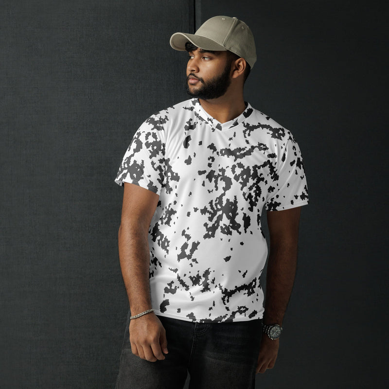 Lumikuvio Snow CAMO Unisex Sports Jersey