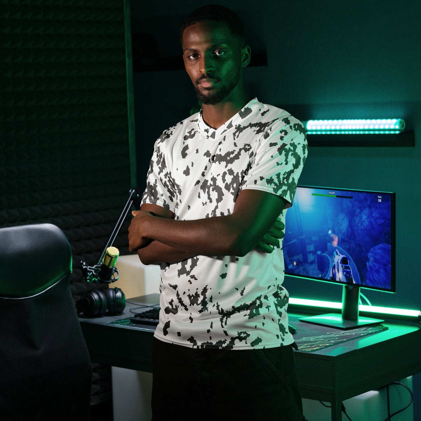 Finnish Lumikuvio Snow CAMO unisex sports jersey Sports Jerseys