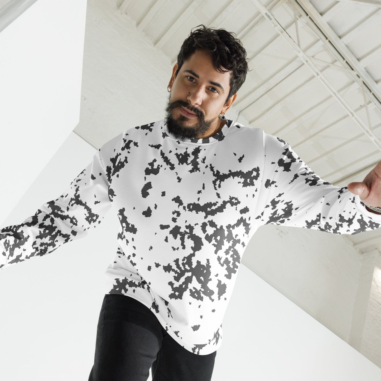 Finnish Lumikuvio Snow CAMO Unisex Sweatshirt - Sweatshirts