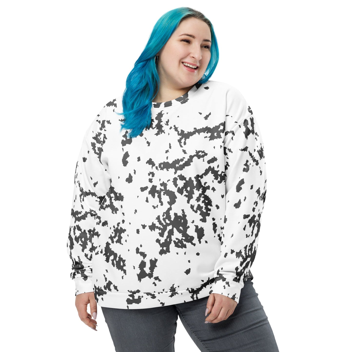 Finnish Lumikuvio Snow CAMO Unisex Sweatshirt - Sweatshirts