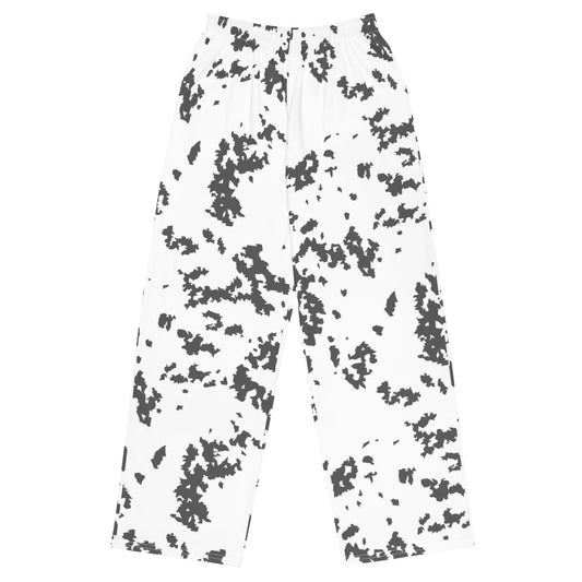 Finnish Lumikuvio Snow CAMO unisex wide leg pants 2XS Wide Pants