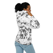 Lumikuvio Snow CAMO Unisex Zip Hoodie