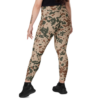 Finnish M04 Hellepuku Desert CAMO Leggings with pockets - Womens With Pockets