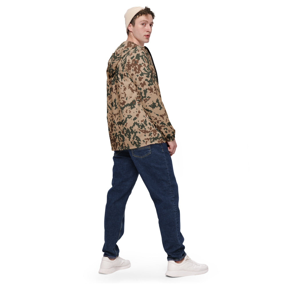 Finnish M04 Hellepuku Desert CAMO Men’s windbreaker - Mens Windbreaker