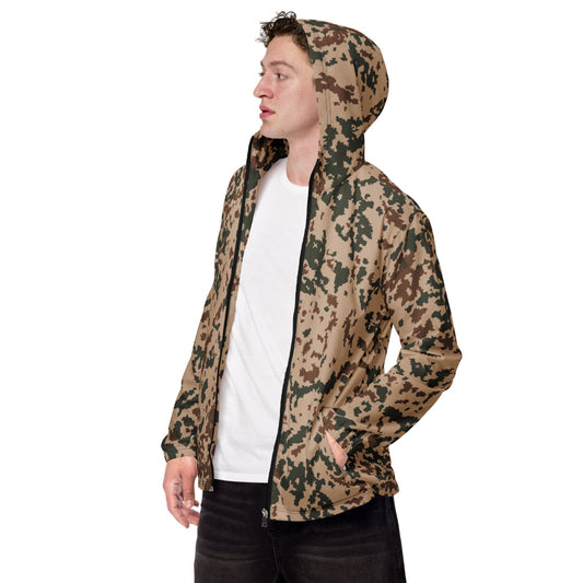 Finnish M04 Hellepuku Desert CAMO Men’s windbreaker - XS - Mens Windbreaker