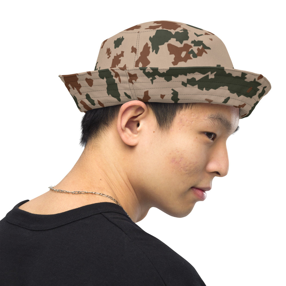 Finnish M04 Hellepuku Desert CAMO Reversible bucket hat - Bucket Hat