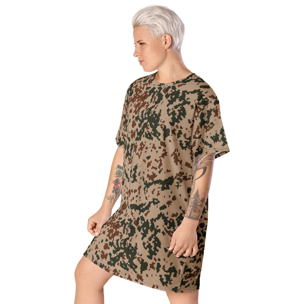 Finnish M04 Hellepuku Desert CAMO T-shirt dress - Womens T-Shirt Dress