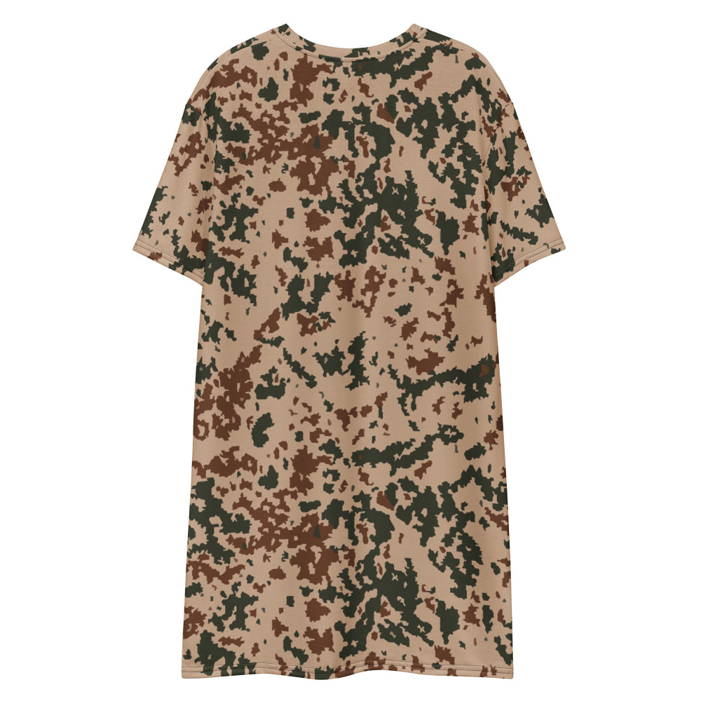 Finnish M04 Hellepuku Desert CAMO T-shirt dress - Womens T-Shirt Dress