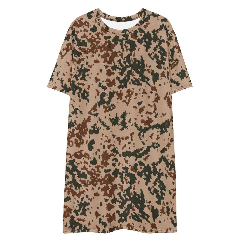 Finnish M04 Hellepuku Desert CAMO T-shirt dress - Womens T-Shirt Dress