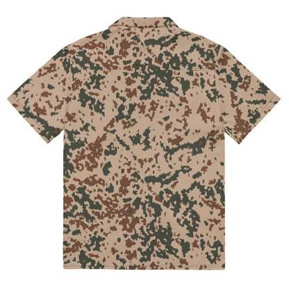 Finnish M04 Hellepuku Desert CAMO Unisex button shirt - Button Shirt