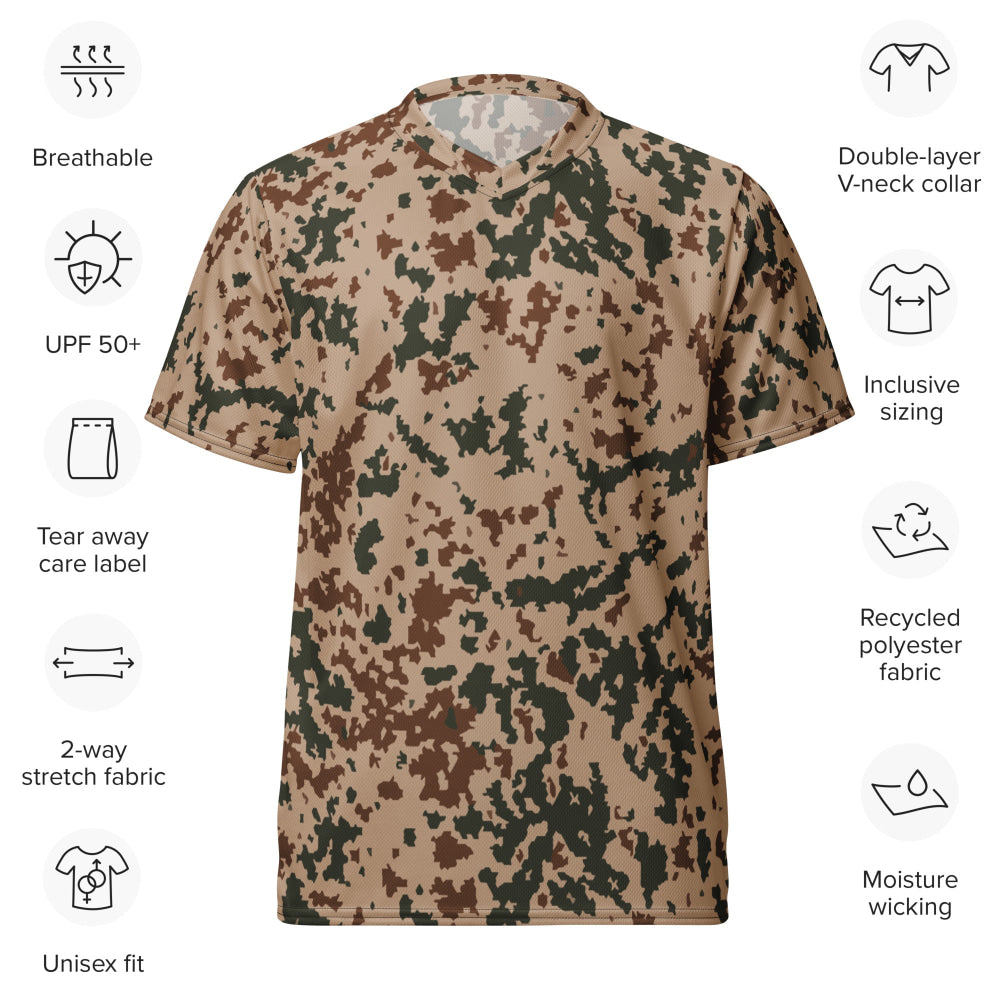 Finnish M04 Hellepuku Desert CAMO unisex sports jersey - Unisex Sports Jersey