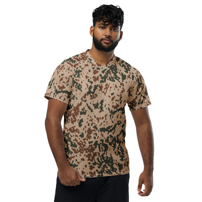 Finnish M04 Hellepuku Desert CAMO unisex sports jersey - Unisex Sports Jersey