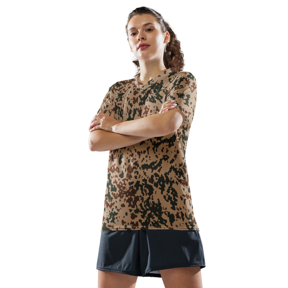 Finnish M04 Hellepuku Desert CAMO unisex sports jersey - Unisex Sports Jersey