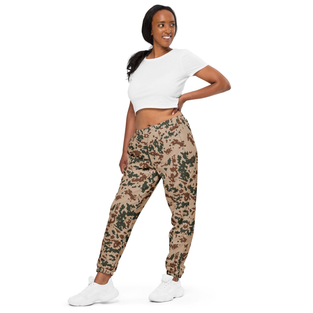 Finnish M04 Hellepuku Desert CAMO Unisex track pants - Track Pants