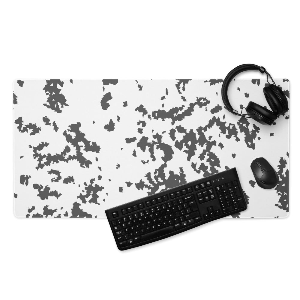 Finnish M05 Lumikuvio Snow CAMO Gaming mouse pad - 36″×18″ - Mouse Pad