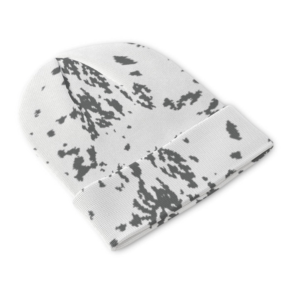 Finnish M05 Lumikuvio Snow CAMO Knitted Beanie - U / White