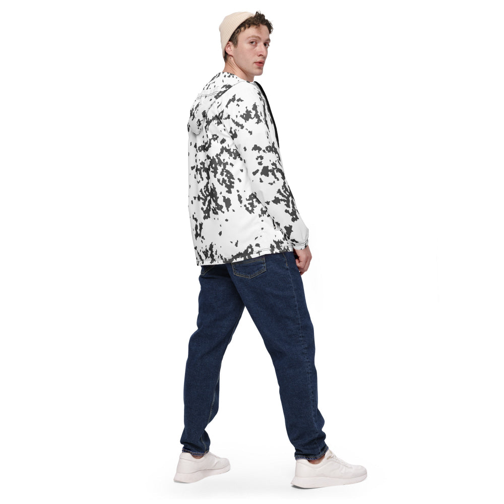 Finnish M05 Lumikuvio Snow CAMO Men’s windbreaker - Mens Windbreaker