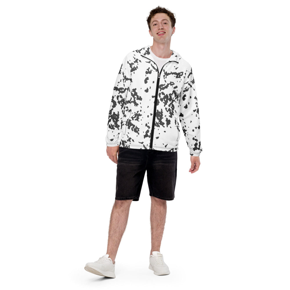 Finnish M05 Lumikuvio Snow CAMO Men’s windbreaker - Mens Windbreaker