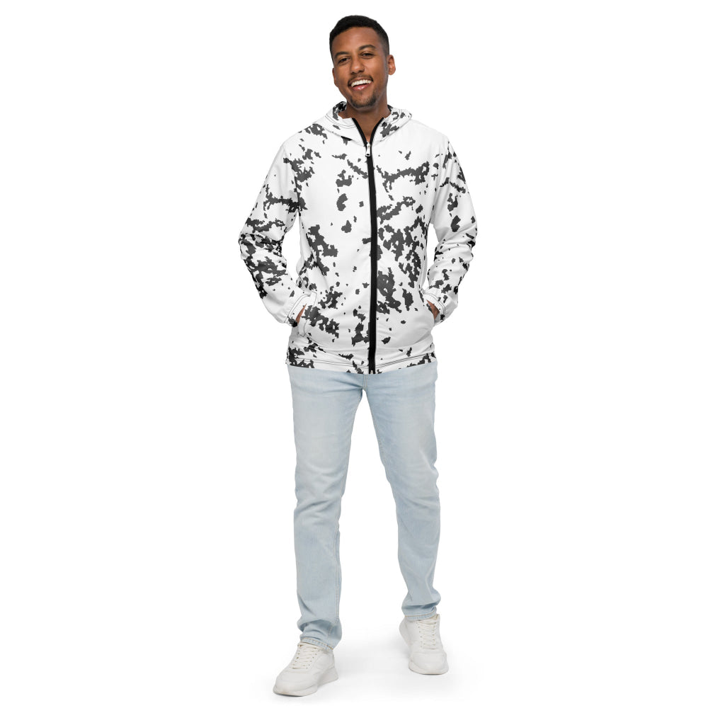 Finnish M05 Lumikuvio Snow CAMO Men’s windbreaker - Mens Windbreaker