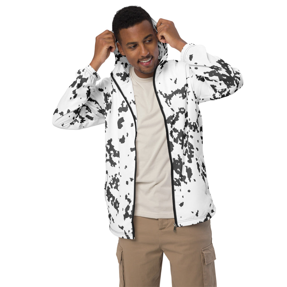 Finnish M05 Lumikuvio Snow CAMO Men’s windbreaker - Mens Windbreaker