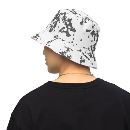 Finnish M05 Lumikuvio Snow CAMO Reversible bucket hat - Bucket Hat