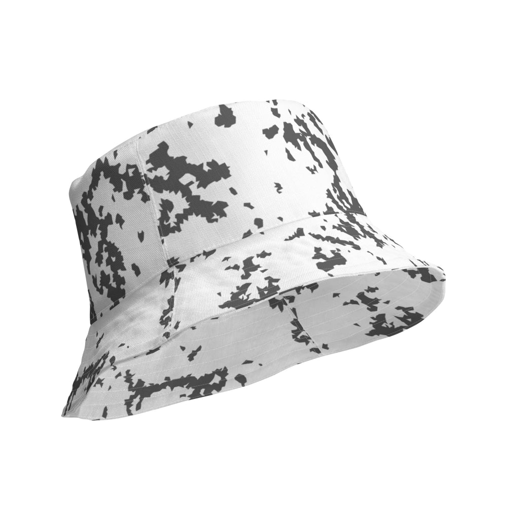 Finnish M05 Lumikuvio Snow CAMO Reversible bucket hat - Bucket Hat