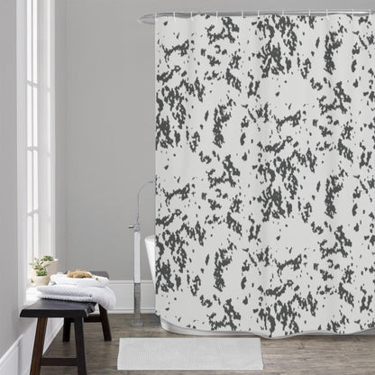 Finnish M05 Lumikuvio Snow CAMO Shower Curtain