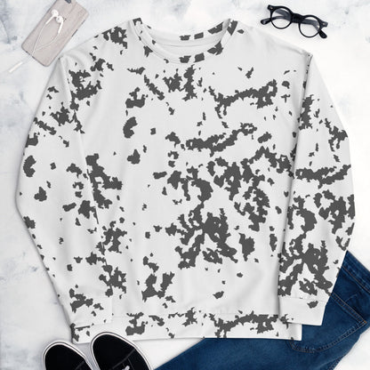 Finnish M05 Lumikuvio Snow CAMO Unisex Sweatshirt