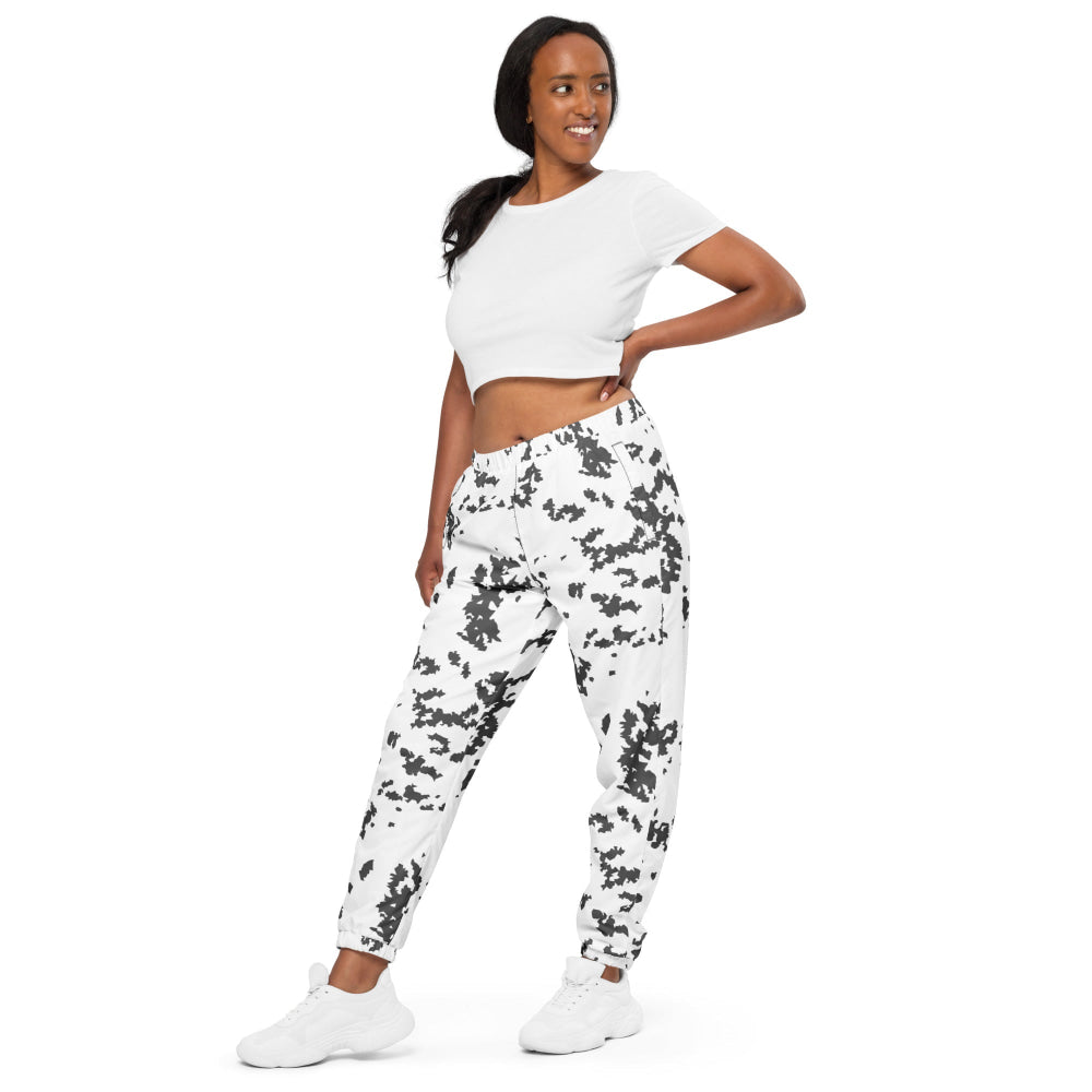 Finnish M05 Lumikuvio Snow CAMO Unisex track pants - Track Pants