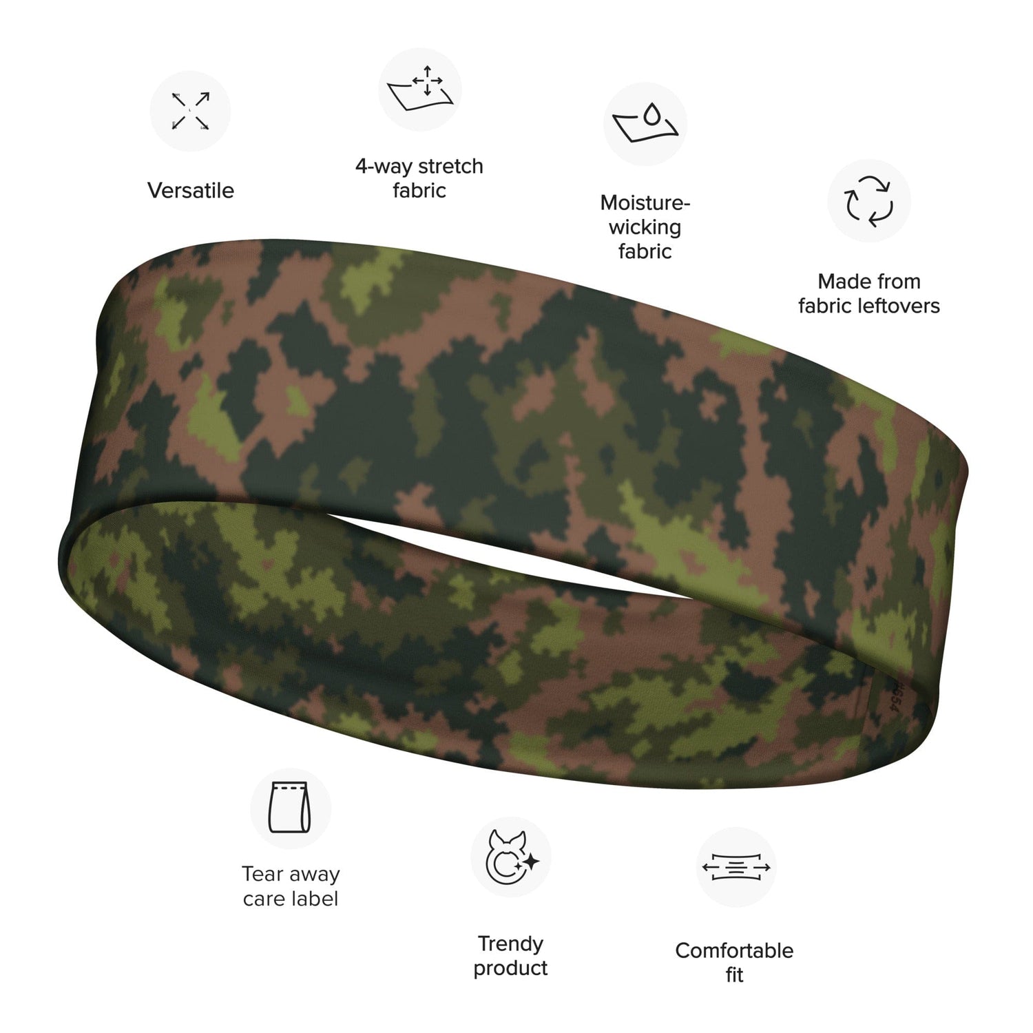 Finnish M05 Maastokuvio CAMO Headband - M - Headbands