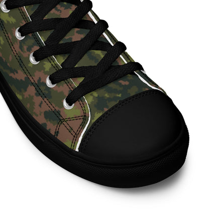 Finnish M05 Maastokuvio CAMO Mens High-Top Canvas Shoes