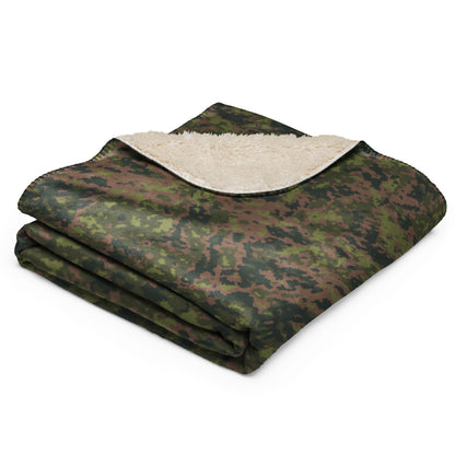 Finnish M05 Maastokuvio CAMO Sherpa blanket - Blanket