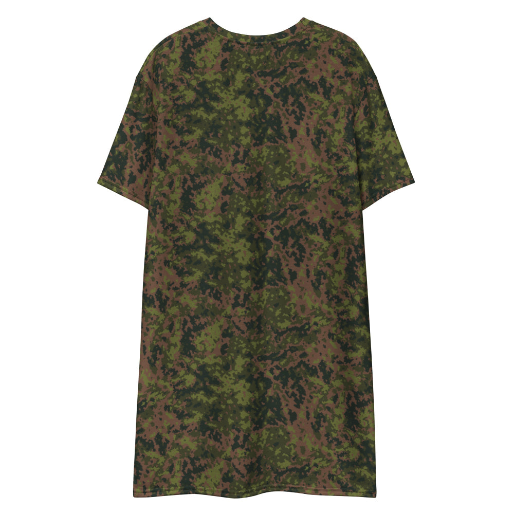 Finnish M05 Maastokuvio CAMO T-shirt dress - Womens T-Shirt Dress