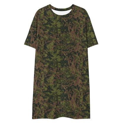 Finnish M05 Maastokuvio CAMO T-shirt dress - Womens T-Shirt Dress