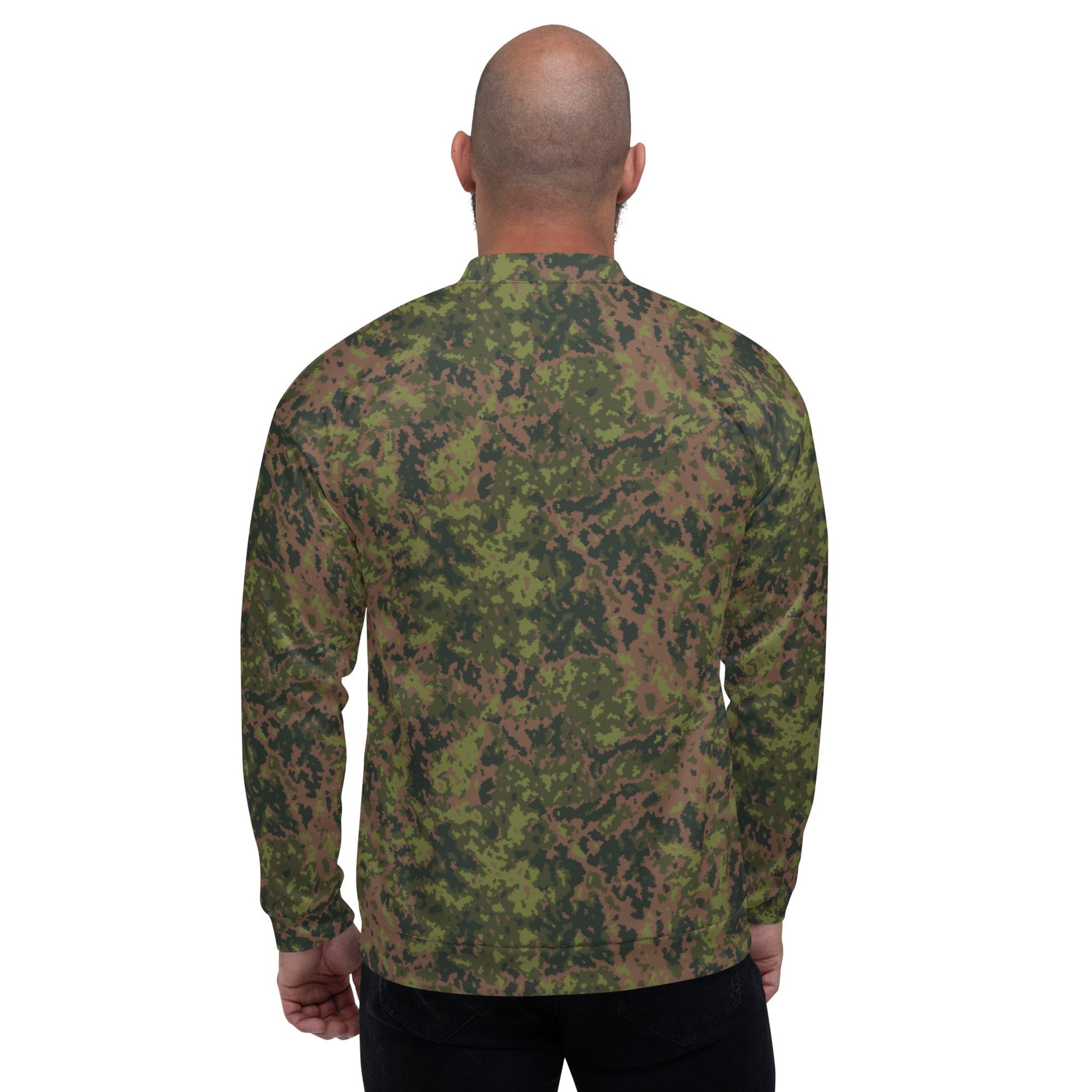 Finnish M05 Maastokuvio CAMO Unisex Bomber Jacket - Jackets