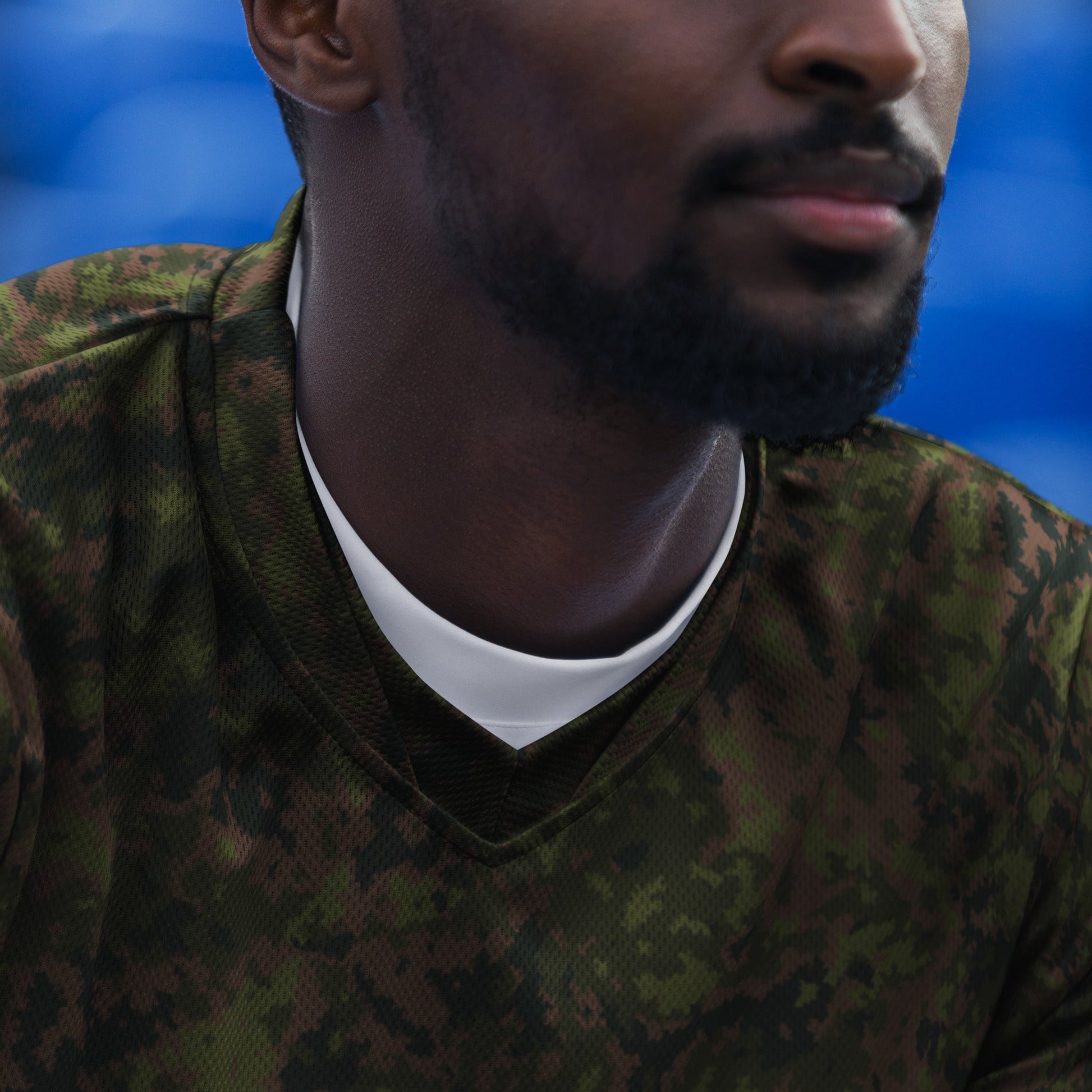 Finnish M05 Maastokuvio CAMO unisex sports jersey Sports Jerseys