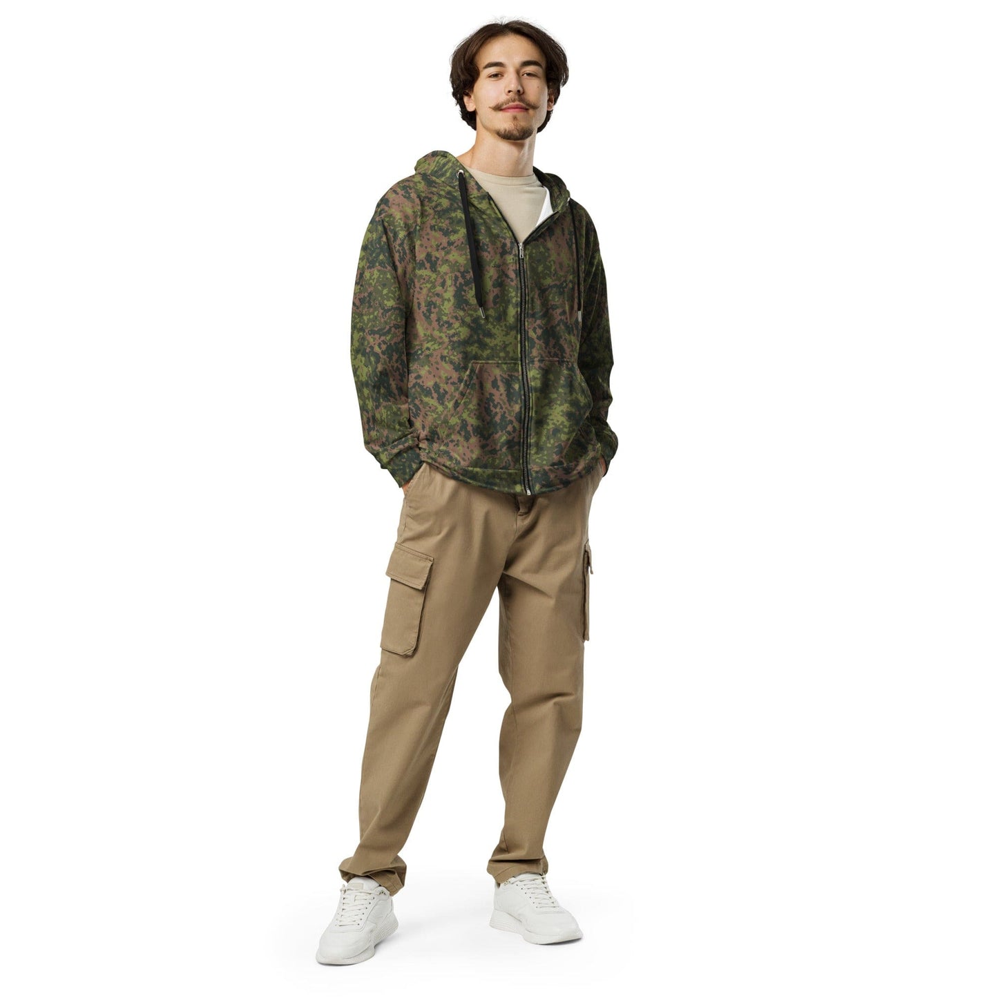 Finnish M05 Maastokuvio CAMO Unisex zip hoodie - Zip Hoodie