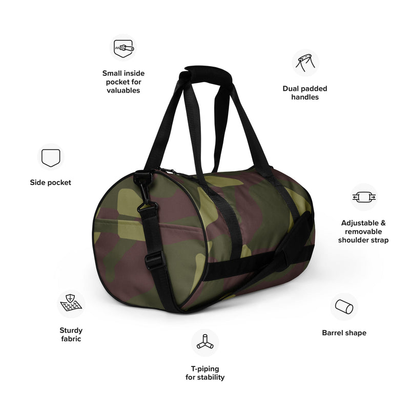 M62 Cucumber Relish CAMO Gym Bag