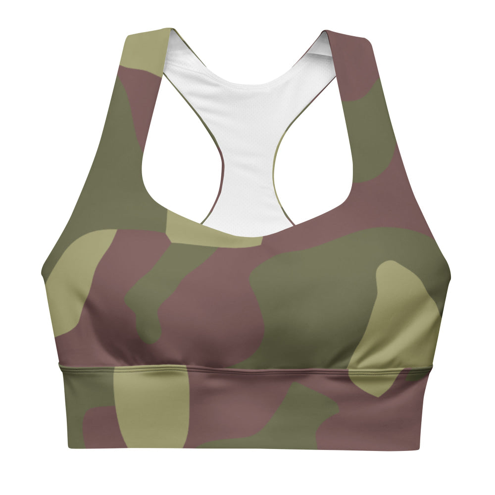 Finnish M62 CAMO Longline sports bra - Womens Sports Bra