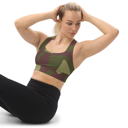 Finnish M62 CAMO Longline sports bra - Womens Sports Bra