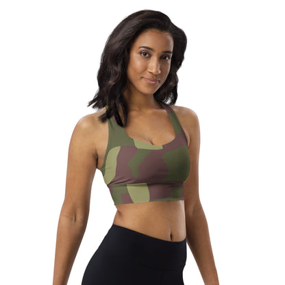 Finnish M62 CAMO Longline sports bra - Womens Sports Bra